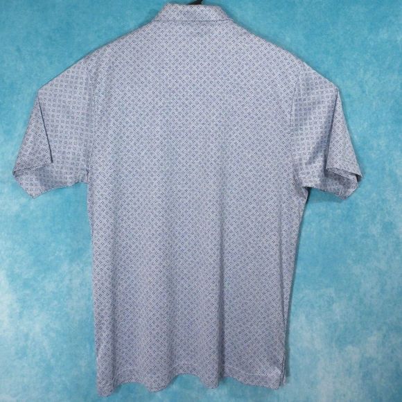 Travel Smart RoundTree & Yorke Polo Shirt, Lavender, Polyester, Men's Size Small - Picture 2 of 3